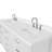 Macnair 73'' Double Bathroom Vanity with White Quartz Top-85364275