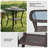 Steel Wicker Table