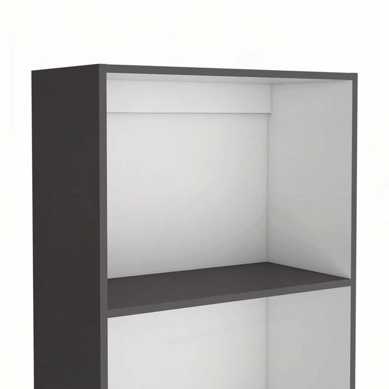 Bibliothèque Zachary, (4 tablettes) H 71,1 po x l 24,7 po x P 11,7 po