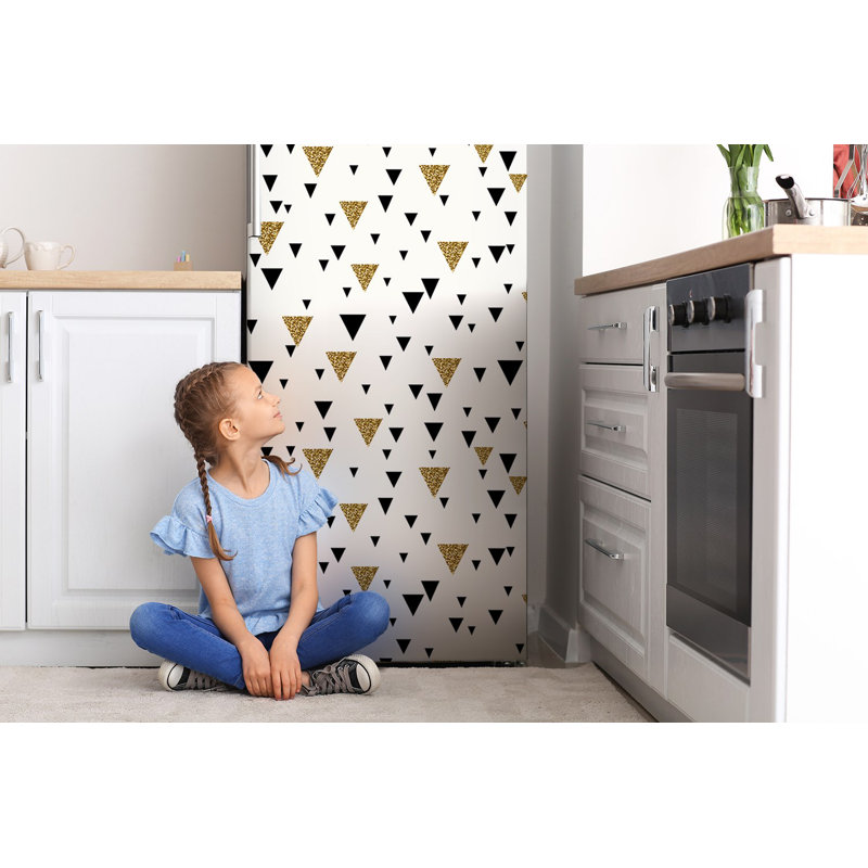 Abstract Door Decal
