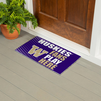 University of Washington Fan PVC Mat, 28"x16"