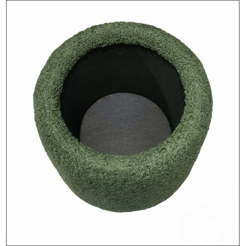 Repose-pieds rond avec rangement Un choix confortable, de multiples fonctions, un design classique et des coins confortables