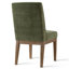 Chaise de salle à manger rembourrée en tweed de 19,5 po de hauteur-304728976