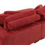 Grand canapé modulaire à double assise en velours côtelé Large Seating-440185245