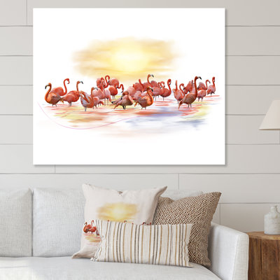 " Pink Flamingos "