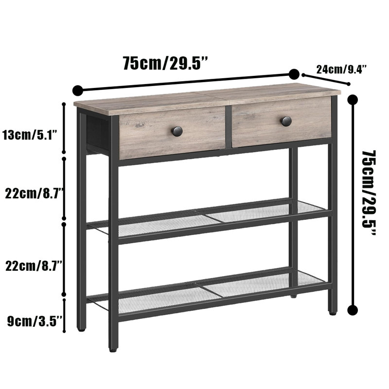 Narrow Foyer Table