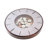 Schlitz Oversized Real Moving Gear 20.87" Modern Industrial Steampunk Metal Wall Clock
