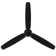 54" Blitzen 3 - Blade Smart Ceiling Fan With Remote Control Included, Works With Google Assistant, Amazon Alexa, iOS And Android APP