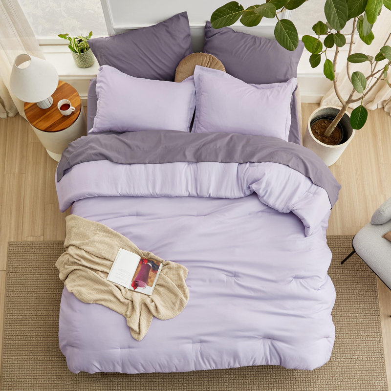 Bedsure Queen Comforter Set - 7 Pieces Beige Queen Bedding Set for All Seasons, Boho Contrasting Design Bed in a Bag with Comforter, Sheets, Pillowcases & Shams