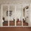 Portes de placard coulissantes en miroir 120 po x 96 po avec quincaillerie et poignées pour cloison 120 po x 96 po 