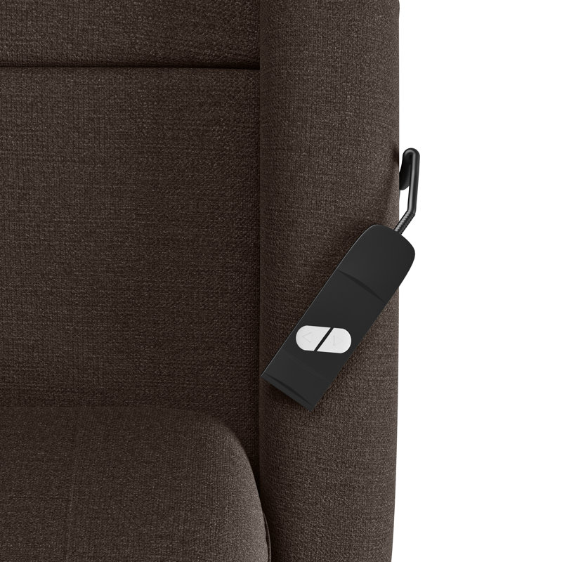 Benedetti Lift Assist Power Recliner, Chocolate Brown 