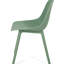 De 4 chaises Posey en polypropylène avec un design moderne et des cadres stables 22,61 po de largeur 10,39 lb