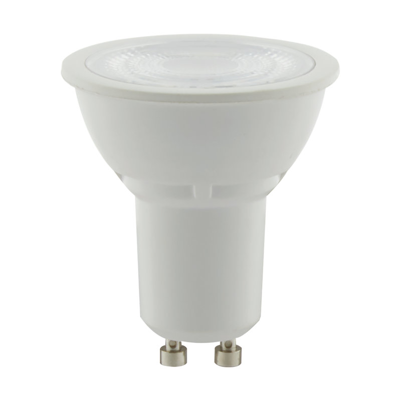 5,5 watts (équivalent à 50 watts), ampoule MR16 à DEL intelligente, à intensité variable, blanc GU10 / base à deux broches à changement de couleur réglable