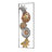 Glam Plants & Flowers Wall Decor on Metal