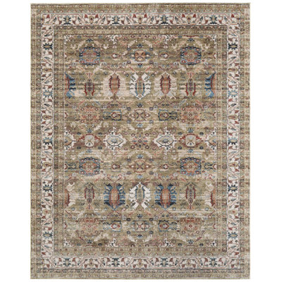 Tapis vert perse Pearson