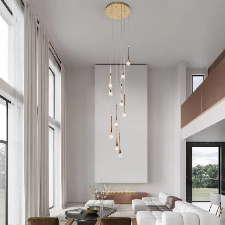 23'' Torras Flush Mount Ceiling Fan with Light Kit Included