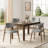 Westhampton Upholstered Dining Chair with Metal Frame-1672405318