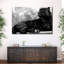 «Black Panther» monochrome sur toile-1894374888