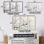 «Monocrhome Sycamore Tree Solitude», ensemble d'art mural sur toile Sycamore-107765037-107765042