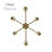 June 6 - Light Iron Dimmable Sputnik Chandelier