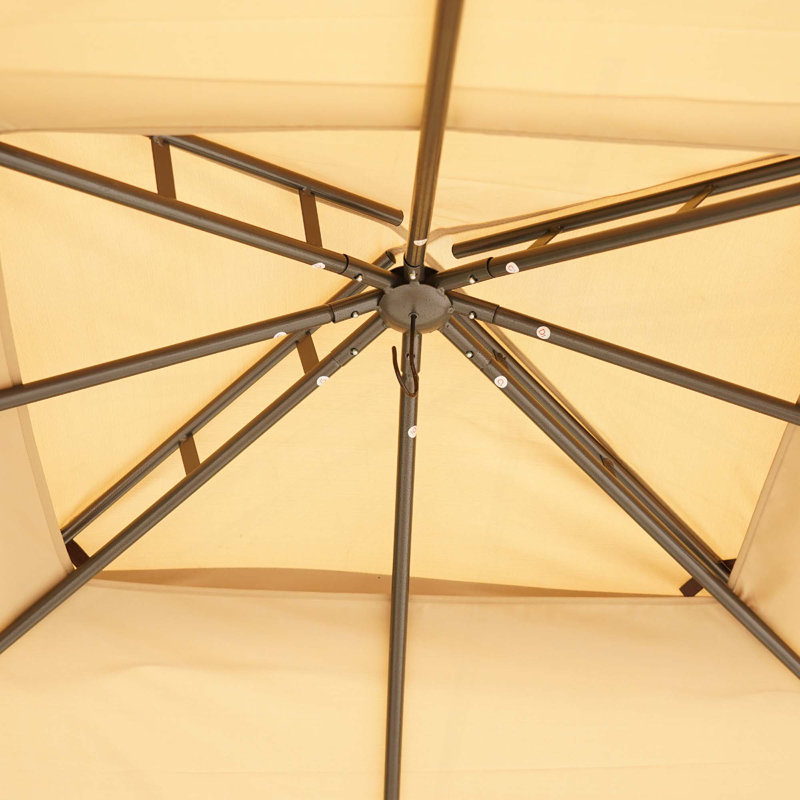 Pavillon de jardin avec moustiquaire et moustiquaire Outsunny