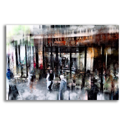 «Busy Sidewalk» par John Rivera