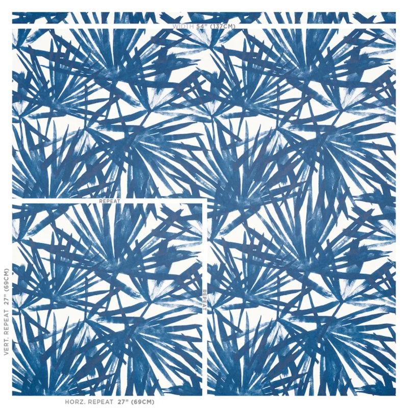 Sunlit Palm Wallpaper, Green