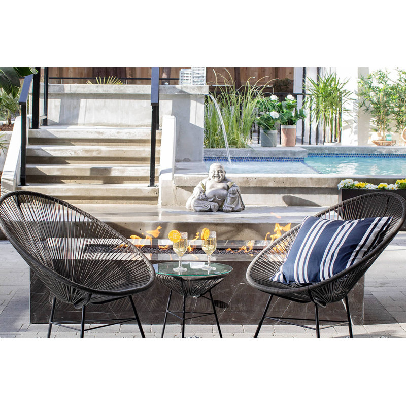 Heidine Patio Chair, Black