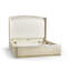 Water Upholstered Wingback Bed