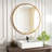 Gehard Round Metal Framed Mirror -677092423-681313571