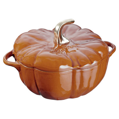 Cast Iron 3.65-qt Pumpkin Cocotte