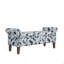 Banc de rangement avec accoudoirs roulés Wallen