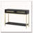 Console Table with Two Drawers, Retro Hallway Table with Striking Geometric Design for Entryway and Living Room-336249455