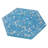 Amalfi 9x8 in. Yosemite Blue with Copper flecks Glossy Shell, Terrazzo Hexagon Wall and Floor Tile (1.8 sq ft/case, 5-Pack)-123155124