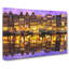 Amsterdam At Night Painting - Wrapped Canvas-56655061
