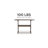 Sierra Walnut Beige Upholstered Nook Set-21977114