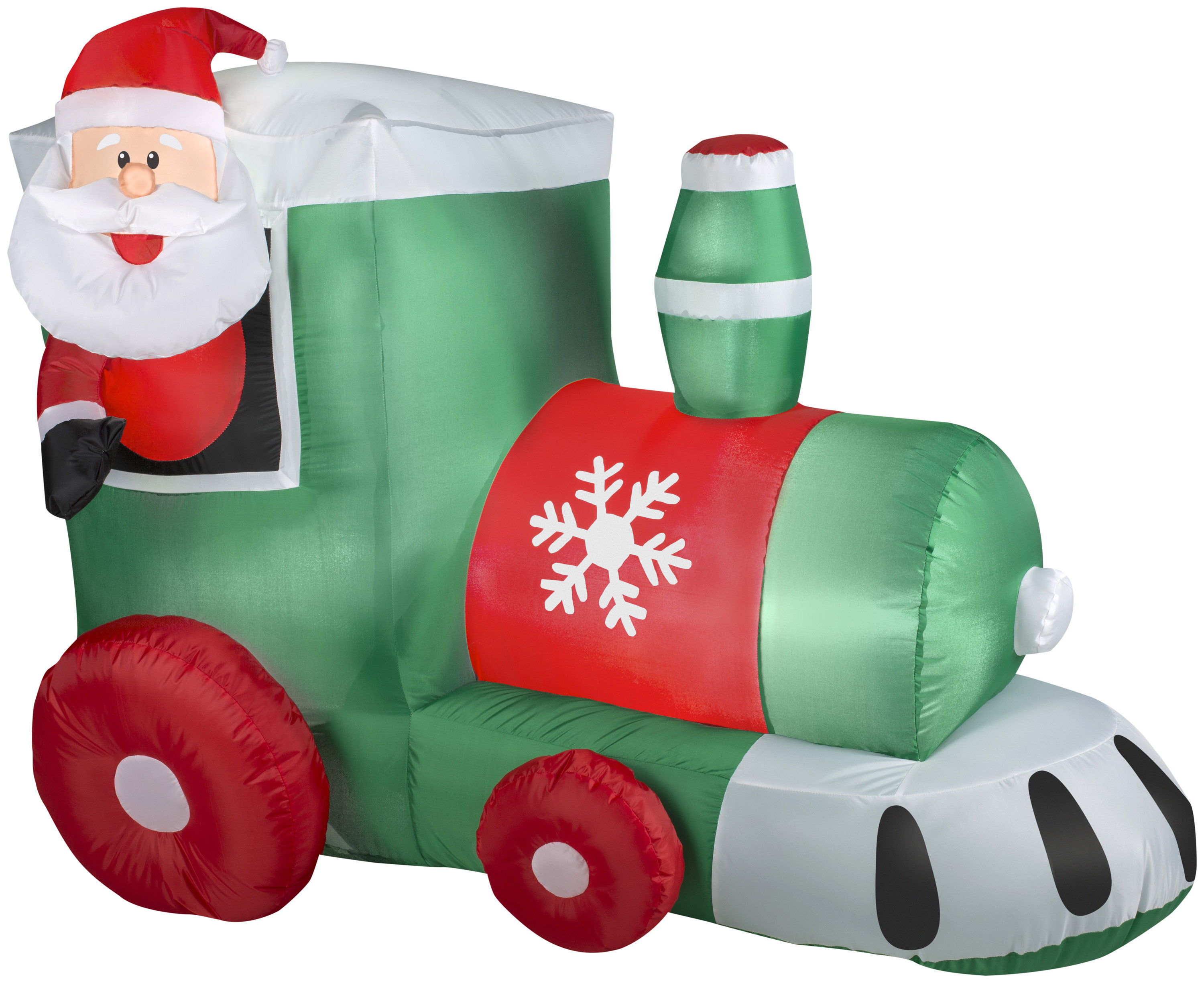 Gemmy Industries Gemmy Christmas Airblown Max avec chapeau de père Noël