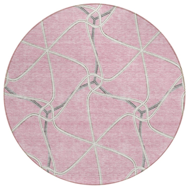  Aleg Area Rug with Non-Slip Backing