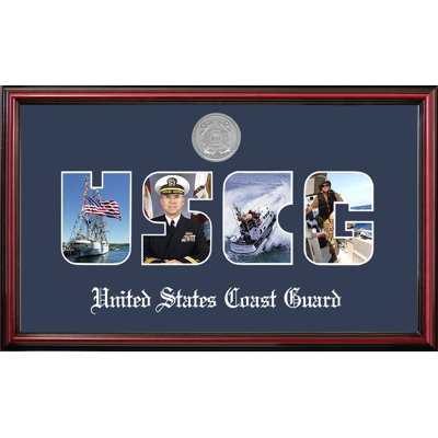 Coast Guard Collage Photo Petite Picture Frame