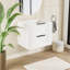 Meuble-lavabo blanc 24 po sans lavabo