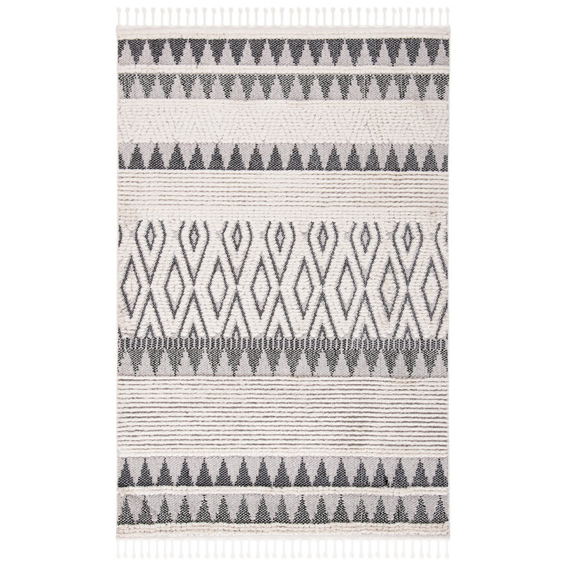 Khallid Performance Geometric Rug, Rectangle 4' x 6'