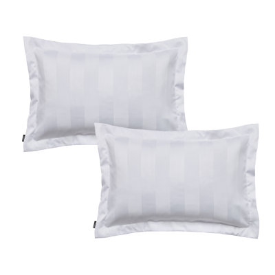 Soft Satin Stripe Oxford Pillowcase