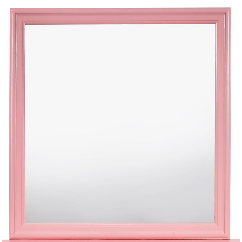 Wall Mirror, Pink