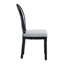 Ensemble de table de salle à manger de style Mid-Century, table de salle à manger rectangulaire avec pieds en bois massif et chaises rembourrées à dossier très grand Louis-799333852-799333854-799333855