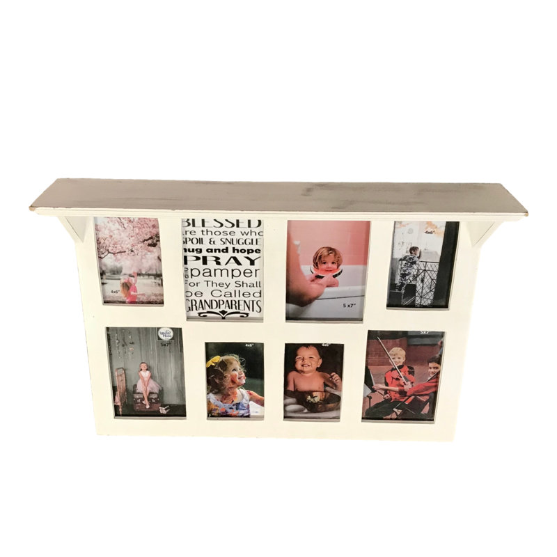 Cadre de collage en bois lavande mat beige