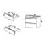 Ariadny Wall Mounted Required Under Sink Cabinet