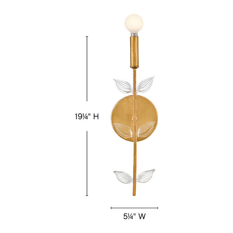 Hinkley Aliso Medium Single Light Sconce