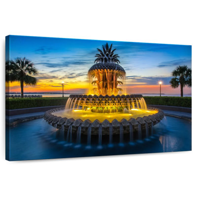 Charleston Pineapple Fountain