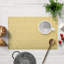 Ensemble de napperons élégants rectangulaires en PVC avec résistance à la chaleur pour une table de salle à manger élégante et un décor de Noël-1332648932