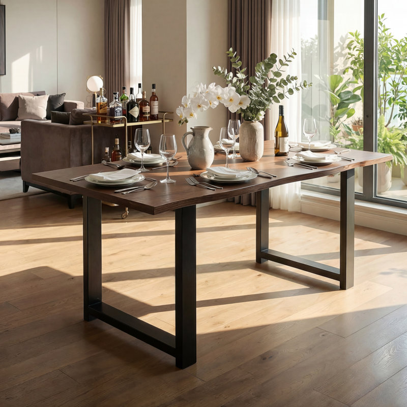 63" W Dining Table